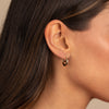  Solid Double Hoop Earring 14K - Adina Eden's Jewels