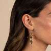  Solid Dangling Bow Tie Fish Hook Earring - Adina Eden's Jewels