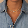  Pearl Pendant Cuban Chain Necklace - Adina Eden's Jewels