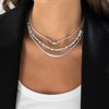  CZ Marquise Trio Cluster Tennis Choker - Adina Eden's Jewels