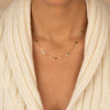 Multi Emerald Green CZ Baguette Necklace - Adina Eden's Jewels