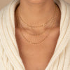 Shiny Baby Mariner Chain Necklace Combo Set - Adina Eden's Jewels