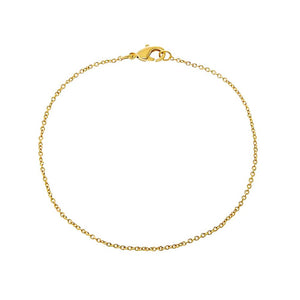 Dainty Cable Chain Anklet