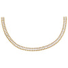 Gold CZ Baguette Tennis Choker - Adina Eden's Jewels