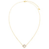  Pave Outlined Four Leaf Clover Necklace - Adina Eden's Jewels