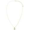 Double Graduated CZ Bezel Pendant Necklace - Adina Eden's Jewels