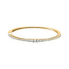  CZ Graduated Tennis Bangle Bracelet - Adina Eden's Jewels