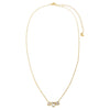  CZ Triple Bezel Bar Pendant Necklace - Adina Eden's Jewels