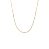  CZ Half Tennis Link Necklace - Adina Eden's Jewels