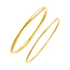  Solid Rounded Bangle Bracelet - Adina Eden's Jewels