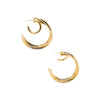  Triple Hollow Hoop Earring - Adina Eden's Jewels