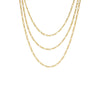 Gold Baby Figaro Chain Necklace Combo Set - Adina Eden's Jewels