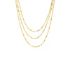  Solid Cylinder Chain Necklace - Adina Eden's Jewels