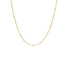 Gold / 14" Solid Ball Chain Necklace - Adina Eden's Jewels