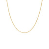 Gold / 14" Dainty Cable Chain Necklace - Adina Eden's Jewels