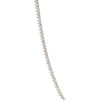  Lab Grown Diamond Three Prong Tennis Necklace 14K - Adina Eden's Jewels