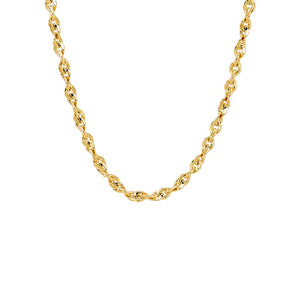 Solid Thick Link Chain Necklace