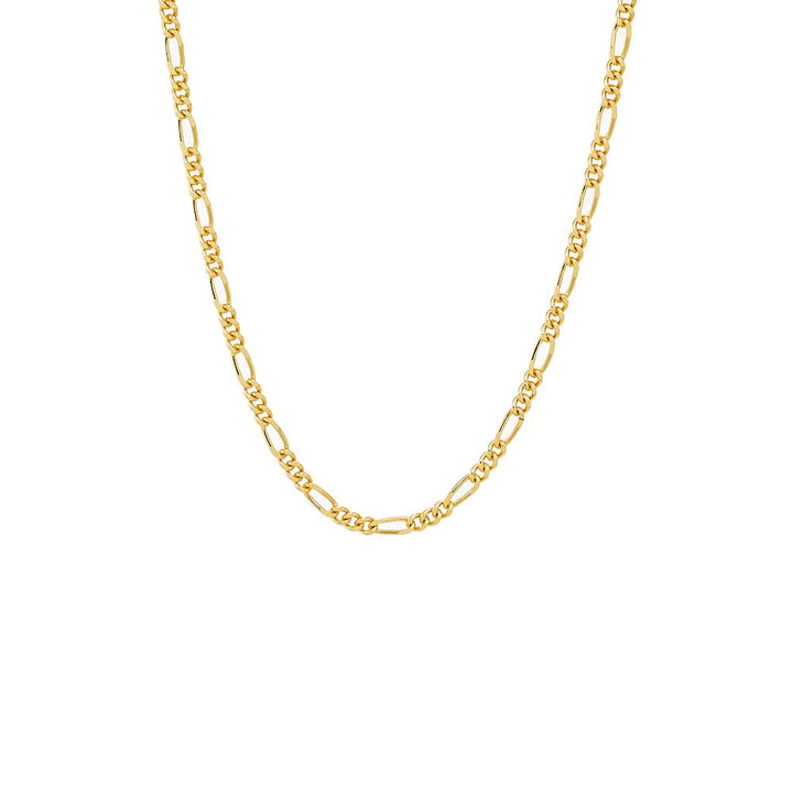 Solid Figaro Chain Necklace