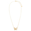  Pave Mother Of Pearl Butterfly Cutout Pendant Necklace - Adina Eden's Jewels