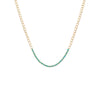 Turquoise Turquoise Tennis Necklace 14K - Adina Eden's Jewels