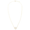  Diamond Open Star Of David Necklace 14K - Adina Eden's Jewels