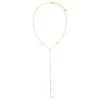  Pearl Embedded Lariat Necklace - Adina Eden's Jewels