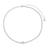  Pave CZ Star Of David Tennis Choker - Adina Eden's Jewels