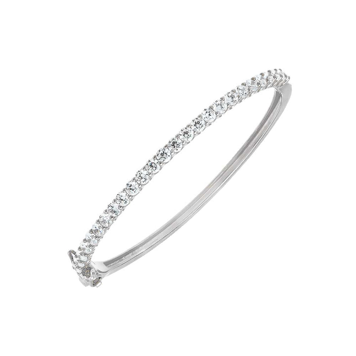  CZ Tennis Bangle Bracelet - Adina Eden's Jewels