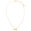  Solid Bow Tie Necklace - Adina Eden's Jewels