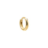 14K Gold / 6 MM / Single Thin Solid Cartilage Huggie Earring 14K - Adina Eden's Jewels