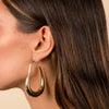  Thin Graduated Open Hoop Earring - Adina Eden's Jewels