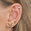  CZ Mismatched Stud Earring Combo Set - Adina Eden's Jewels