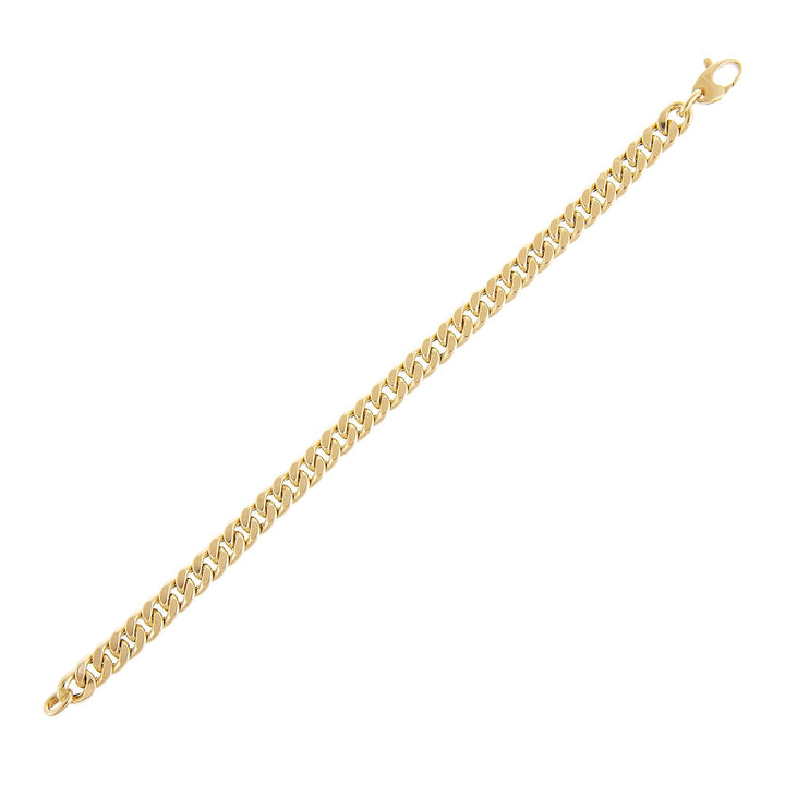 14K Gold Miami Cuban Link Bracelet 14K - Adina Eden's Jewels