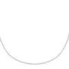 14K White Gold Diamond Tennis Adjustable Necklace 14K - Adina Eden's Jewels