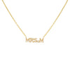 Gold / A Pavé Mrs. Nameplate Necklace - Adina Eden's Jewels