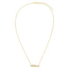  Pavé Mrs. Nameplate Necklace - Adina Eden's Jewels