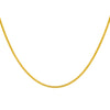 Gold Men's Franco Chain Necklace - Adina Eden's Jewels