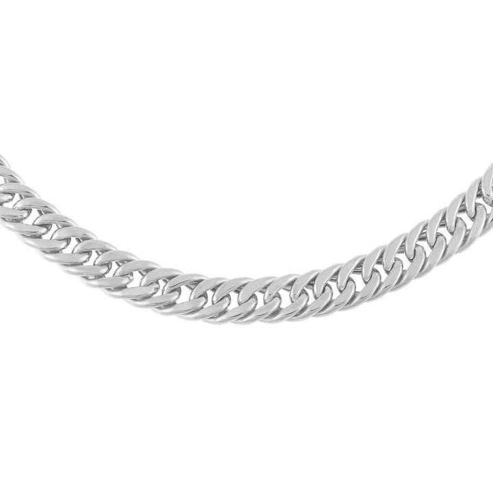  Hollow Double Curb Chain Choker - Adina Eden's Jewels