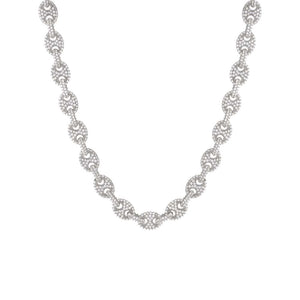  Full Pavé Mariner Chain Necklace - Adina Eden's Jewels