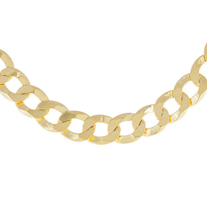 Gold XL Cuban Chain Choker - Adina Eden's Jewels