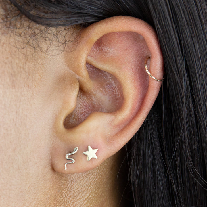 925 Sterling Silver Post Small Hoop Earrings Cubic Zirconia Huggie Hoop  Earrings3 Pairs 14K Gold Plated Cartilage Piercing Earrings Ear Cuff Tiny Hoop  Earrings for Women Men 8mm 10mm 12mm  Walmartcom